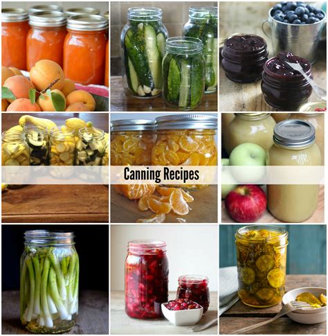 Canning Recipes - The Idea Room