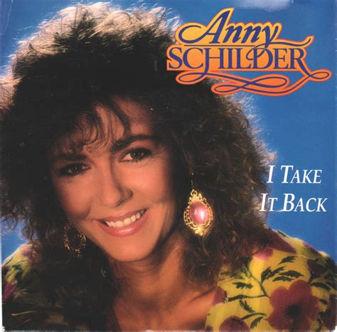 Anny Schilder - I Take It Back | Releases | Discogs