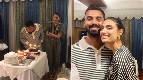 KL Rahul’s Low-Key Birthday Celebrations With Wife Athiya Shetty: Cake ...