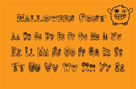 HALLOWEEN FONT BUNDLE Svg Happy Halloween Svg Halloween | Etsy