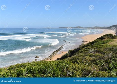 Beautiful Beach at Brenton on Sea Near Plettenberg Bay in South Africa Stock Image - Image of ...