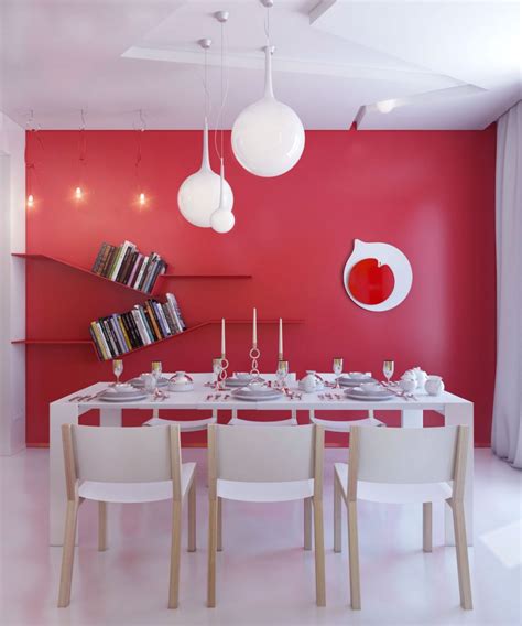 10+ Red Dining Room Designs, Decorating Ideas | Design Trends - Premium PSD, Vector Downloads