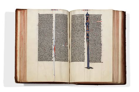 BIBLE, in Latin, illuminated manuscript on vellum [probably Paris, c ...