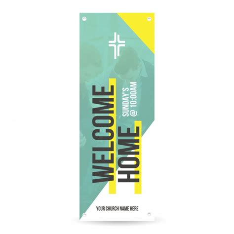 Vertical Banner - Welcome Home | ProChurch