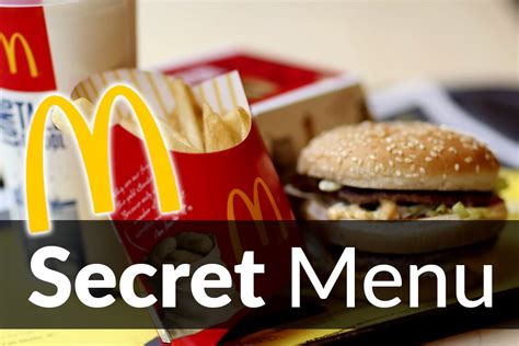 McDonald’s Secret Menu Items Sep 2018 | SecretMenus