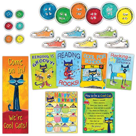 Pete the Cat Classroom Décor Set - Classroom Resources & Supplies | EAI ...