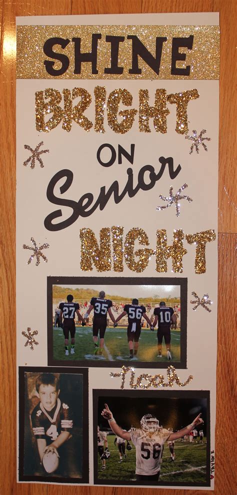 Shine Bright Volleyball Senior Night Posters