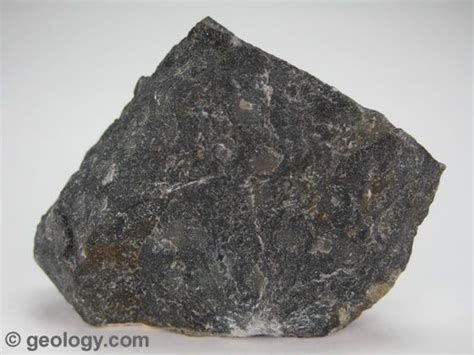 Hornfels is a fine-grained nonfoliated metamorphic rock with no ...