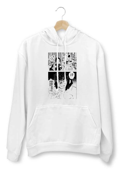 Inosuke face reveal Hoodie Print: Unleash The Power of Anime Art | The Geek Pixel