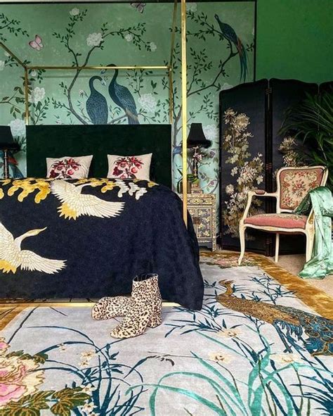 38 Unique And Bold Maximalist Bedroom Decor Ideas - DigsDigs