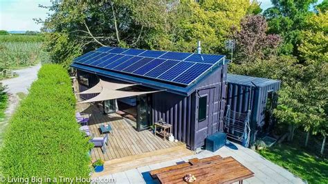 Living Big in a Tiny House - 40ft Shipping Containers Transformed Into Amazing Off-Grid Family Home