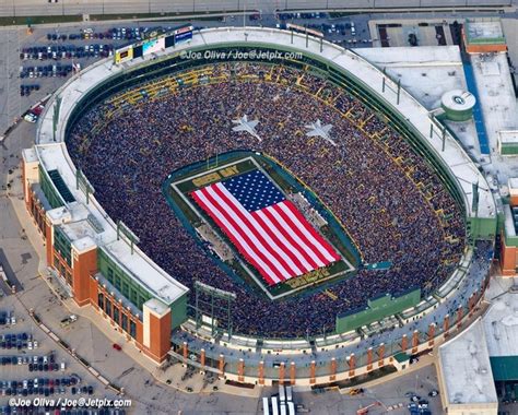 Proud to be an American | Green bay packers stadium, Green bay packers fans, Green bay packers ...