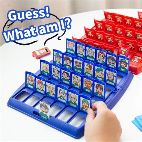 WHO IS IT Board Game for Kids Funny Family Classic BoardGame Tabletop ...