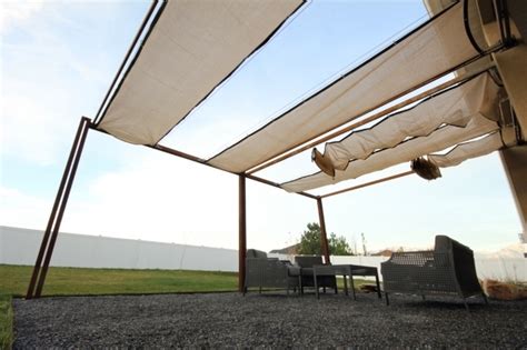 Retractable Shade Cloth Pergola - Pergola Gazebo Ideas