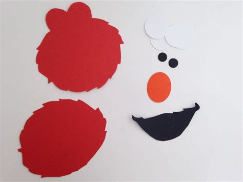Elmo Shapes Cut Using Silhouette Cameo | A few of the monste… | Flickr