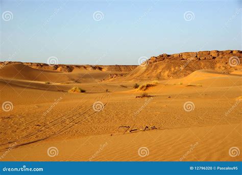 Landscape in Libya stock photo. Image of ochre, stone - 12796320