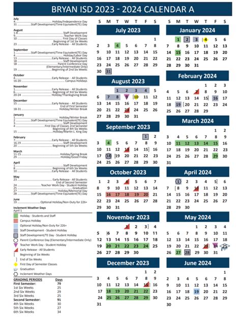 Bryan ISD School Board Approves 2023-2024 Calendar | Bowen Elementary