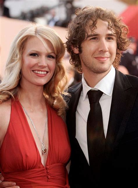 January Jones and Josh Groban | the power couple. | Pinterest