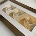 3D Paper Art Frames Paper Sculpture Wall Art 3D Layered | Etsy