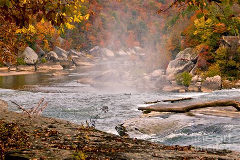 Cumberland River at the Falls Photograph by Anne Kitzman - Fine Art America