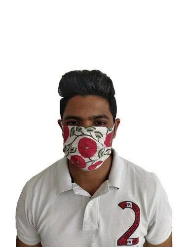 Handicraft-Palace Printed Cotton Anti Pollution Dust Mast Mouth Nose Cover Mask at Rs 20/piece ...