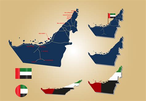 Uae Map Free Vector Art - (13,195 Free Downloads)