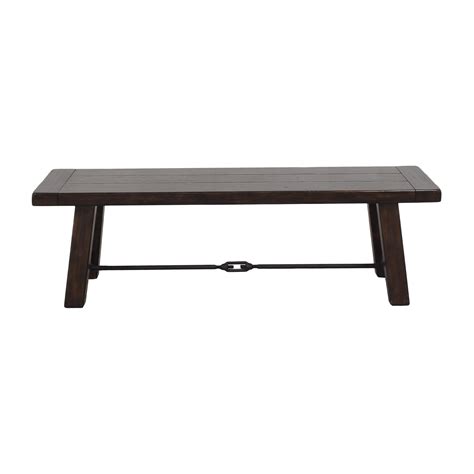 Pottery Barn Benchwright Dining Bench | 61% Off | Kaiyo