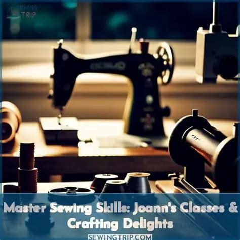 Master Sewing Skills: Joann's Classes & Crafting Delights