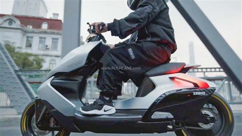 CFMoto Zeeho Cyber Electric Scooter Concept - Likely Rival To Ather 450X