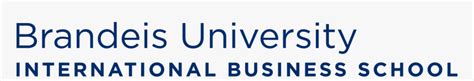 Brandeis University International Business School Logo, HD Png Download - kindpng