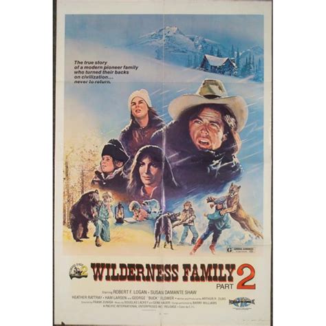 Wilderness Family 2 Original 1 Sheet Movie Poster 1978