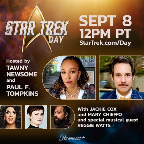 Star Trek Day Key Art Updates Line-Up, Guests; Intros Hosts & More