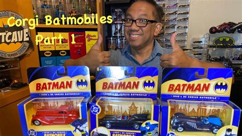 Corgi Batmobile collection - Part 1 - YouTube