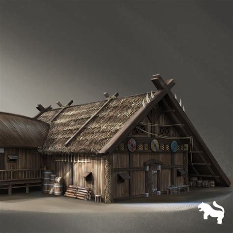 ArtStation - Viking House 01 / Concept Art