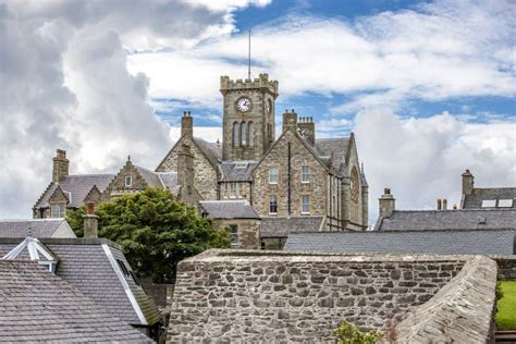 Lerwick, Hôtel De Ville, Shetland, Scotland2 Image stock - Image du vieux, destination: 43307407