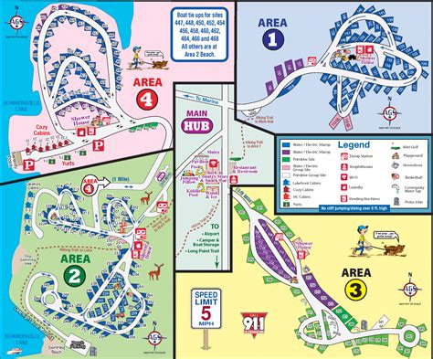 Map & Policies - Mountain Lake | Campsite & Cabins | Summersville Lake