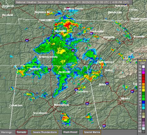 Interactive Hail Maps - Hail Map for Chattanooga, TN