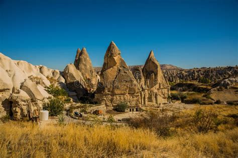 Cappadocia, Anatolia, Turkey: Magnificent Landscape with Mountains in Sunny Weather. Beautiful ...