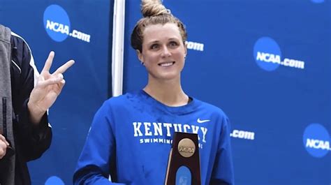 UK swimmer Riley Gaines did not appreciate way officials treated her at NCAA Championships ...