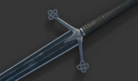 Claymore Sword 3D model Download for Free