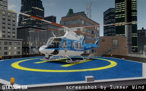 Bell 412 NYPD Air Sea Rescue Helicopter v1.1 скачать для GTA 4 — GTA.com.ua