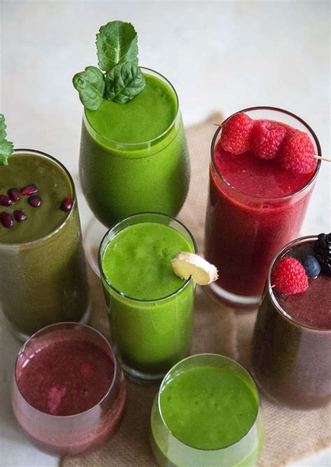 5 Fruit and Veggie Smoothies- The Little Epicurean