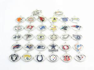 NFL Football Sports Team Pendant Charms Necklace lot pick your team ...