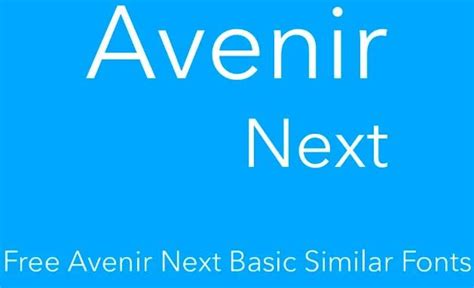 Avenir Next Pro Condensed Font Family - Fontspace.io