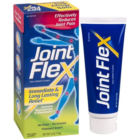 JointFlex Pain Relief Cream for Joint & Arthritis Pain, 4 Ounce Tube