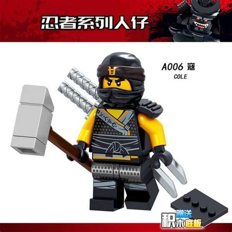 Ninjago Cole A006 Minifigures - Brixtoy