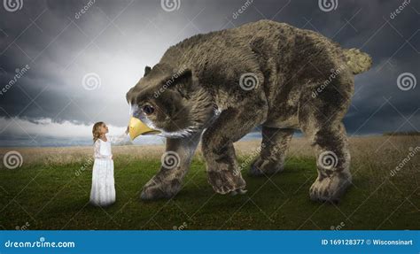 Fantasy, Imagination, Young Girl, Nature, Animals Stock Image - Image of wisconsinart, surreal ...