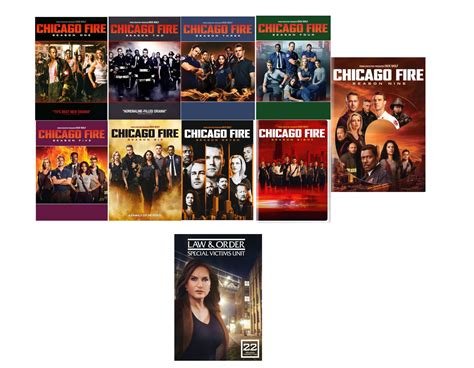 Chicago Fire: The Complete Series Seasons 1-9 DVD + Guaranteed Free ...