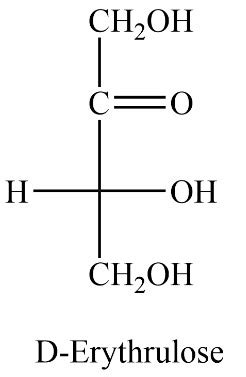 Draw the structure of (a) a ketotetrose; (b) an aldopentose; (c) an ...