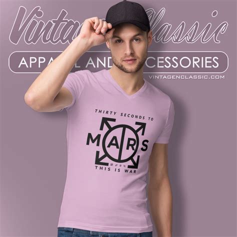 30 Seconds To Mars Shirt Logo Band - Vintagenclassic Tee